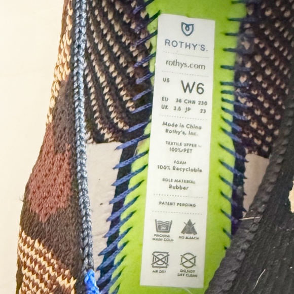 Rothy's Wildcat Mary Jane Flats Size 6 - Picture 4 of 8